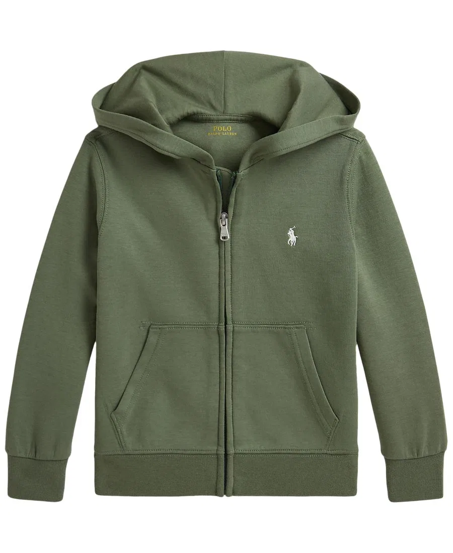 Худи на молнии с капюшоном Polo Ralph Lauren, Cargo Green