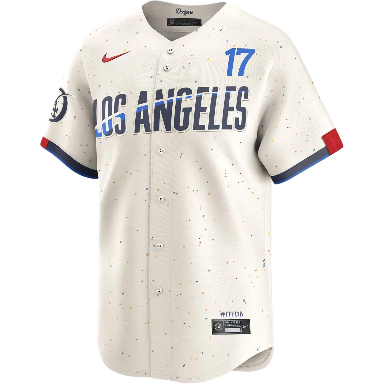Мужская спортивная футболка с V-образным вырезом X MLB Sportswear Nike, White