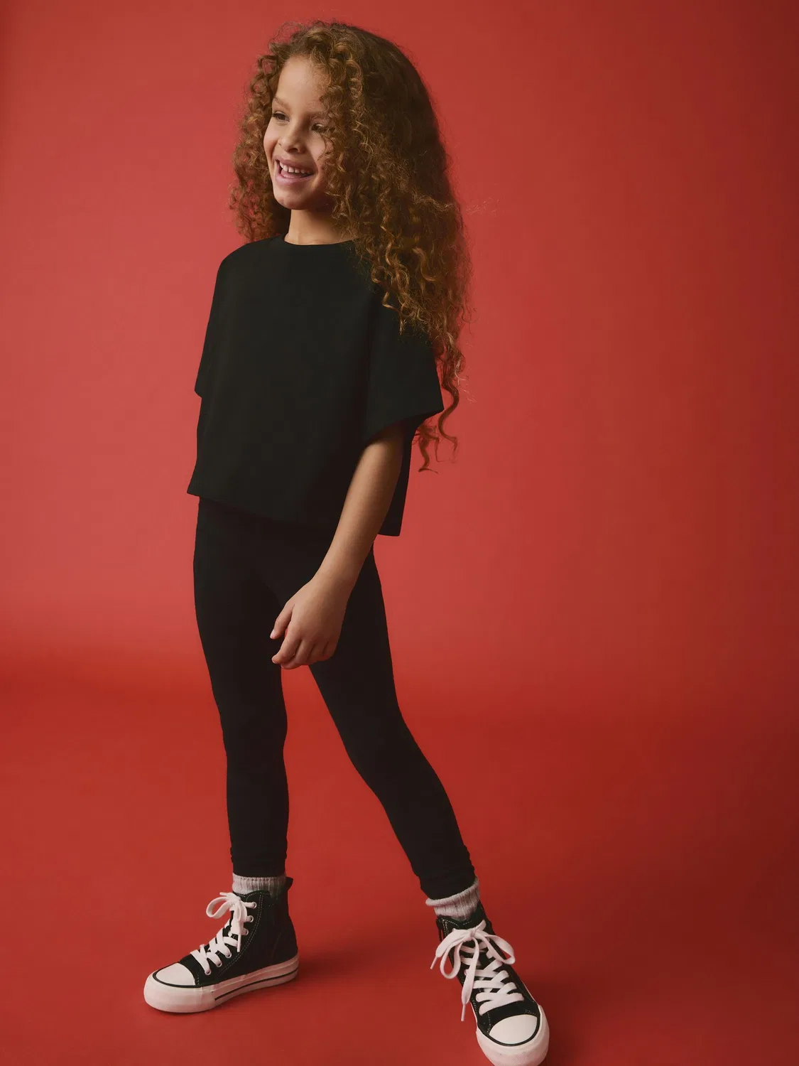 Леггинсы, Regular Fit, Black Regular Fit Leggings Next, черный — фото 3