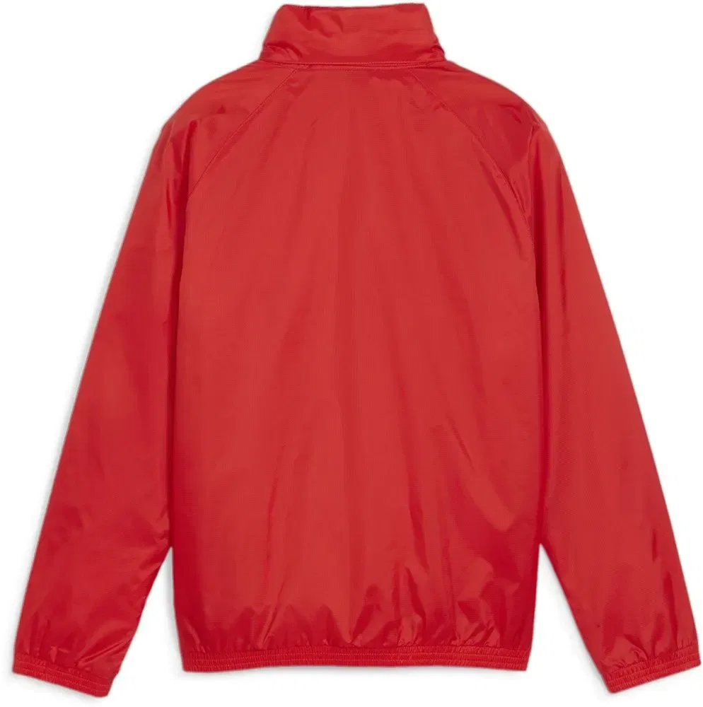 Куртка спортивная детская TeamGoal Allweather Jacket Jr Puma, красный — фото 2