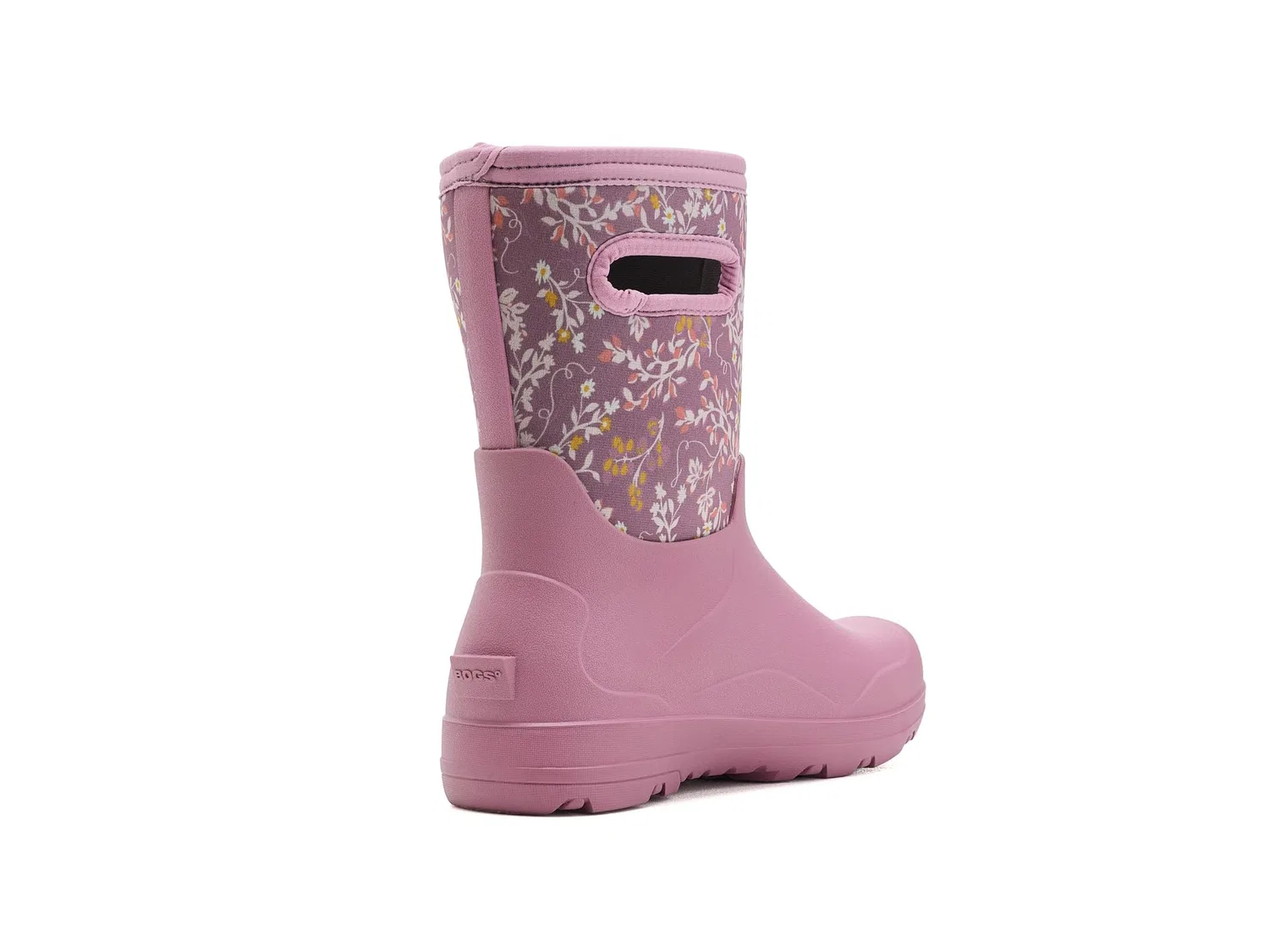 Бесшовные ботинки York Seamless-Demure Floral (для маленьких и больших детей) Bogs Kids, Pink — фото 4