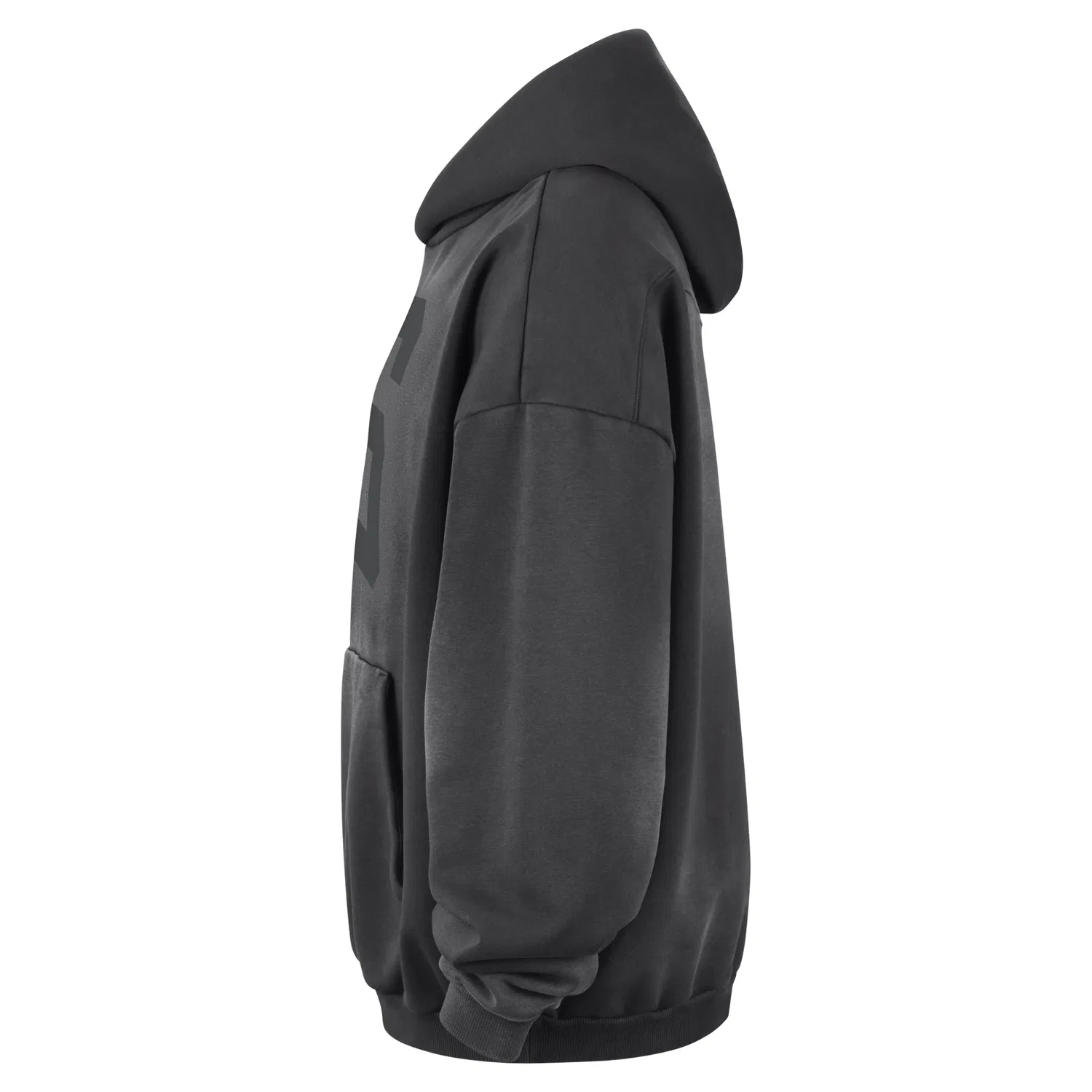 Мужское худи для баскетбола Milwaukee Bucks Standard Issue Therma-FIT Fleece Hoodie 'Dark Charcoal White' Nike, Dark Charcoal/White — фото 2