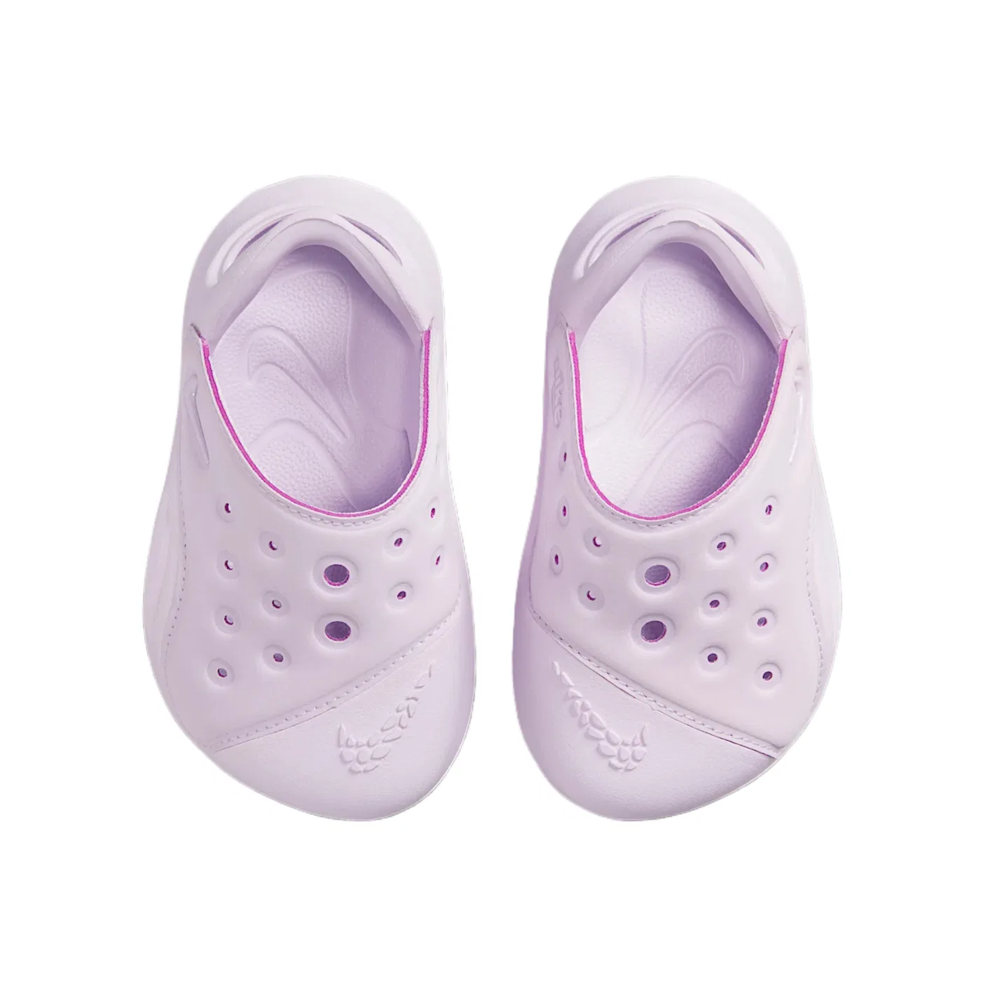 Детские кроссовки для мальчиков с дышащим верхом Nike Aqua Swoosh, Purple — фото 3