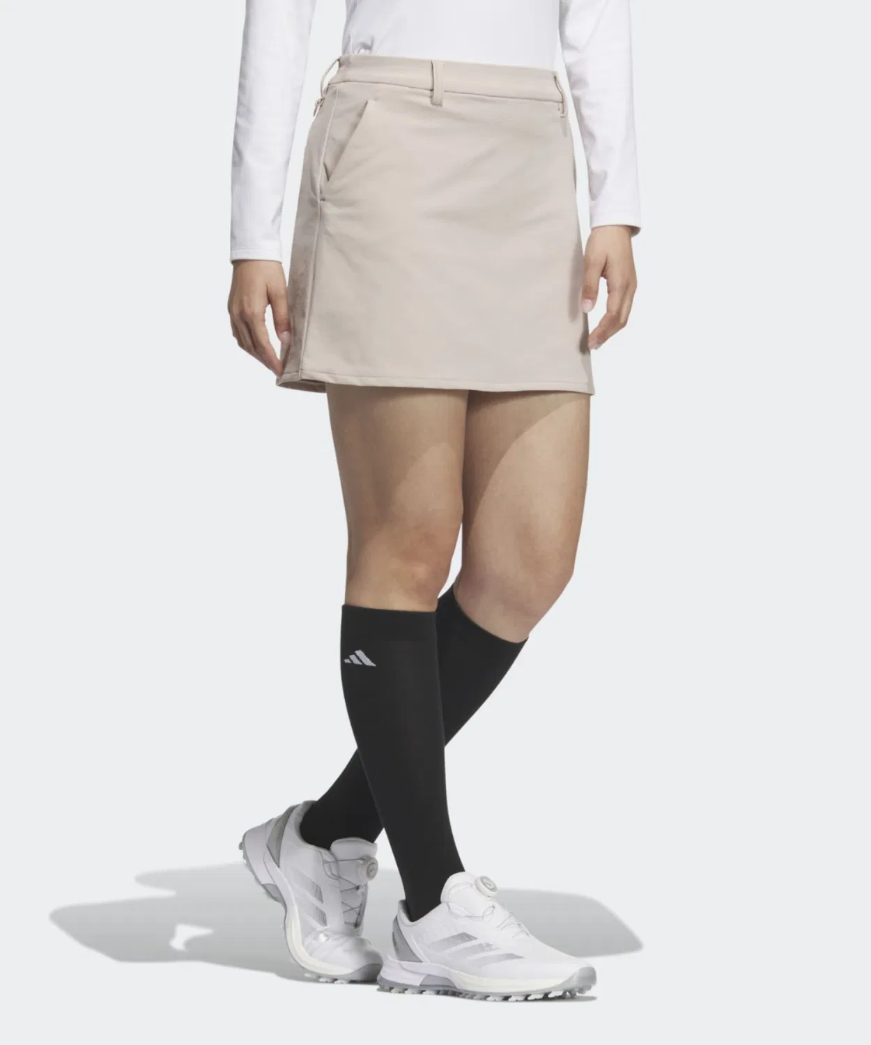 Женская юбка для гольфа с водоотталкивающей отделкой Adidas Golf, Brown — фото 3