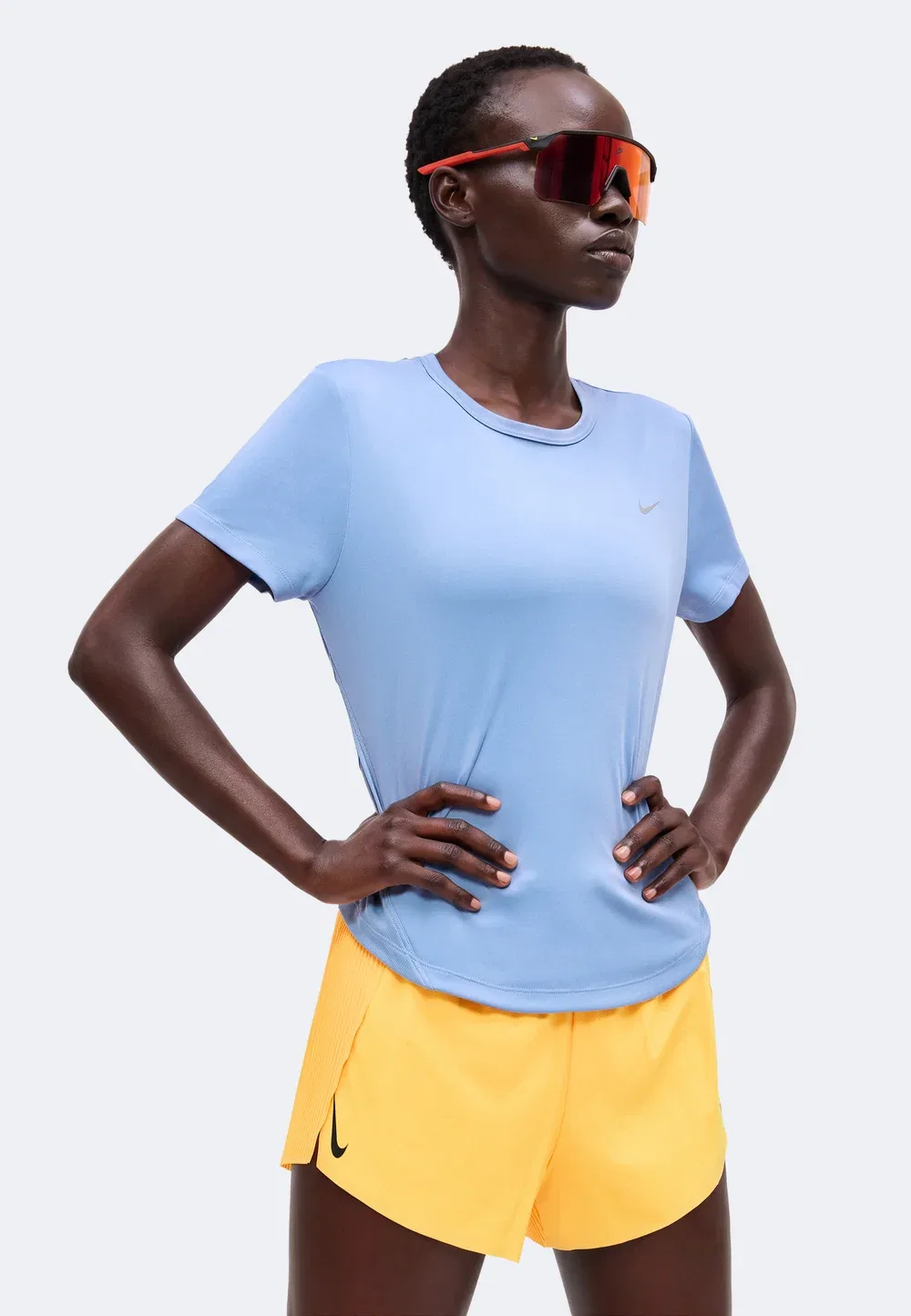 Tempo - спортивная футболка Nike Performance, Work Blue — фото 4
