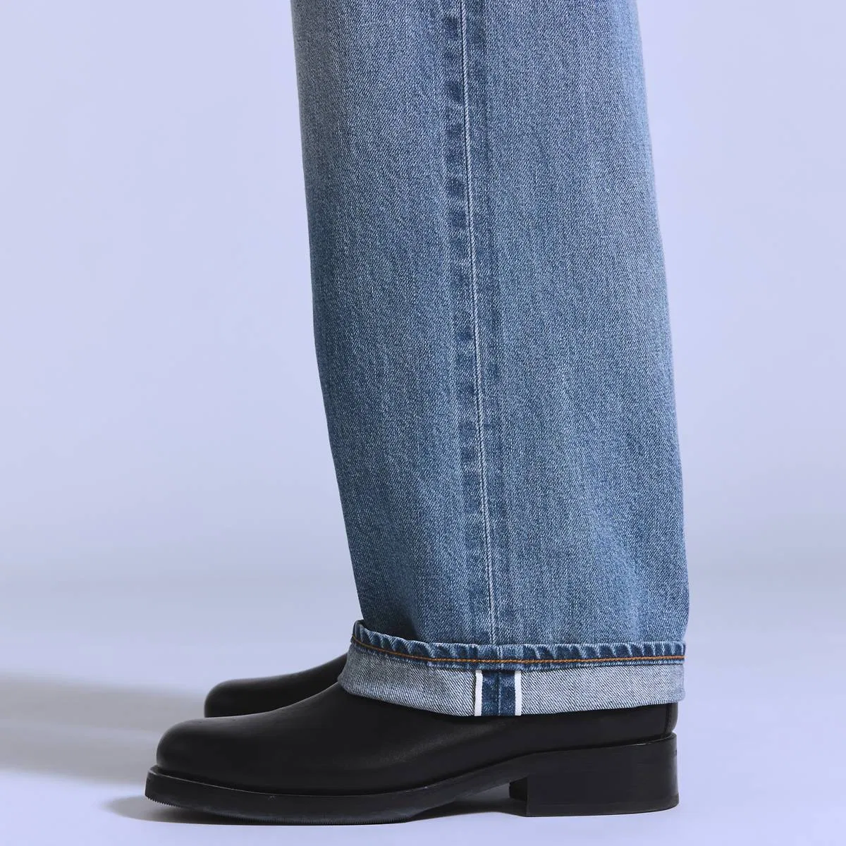 Мужские джинсы Marker с кромкой свободного кроя Levi's, Kite - Medium Wash — фото 3