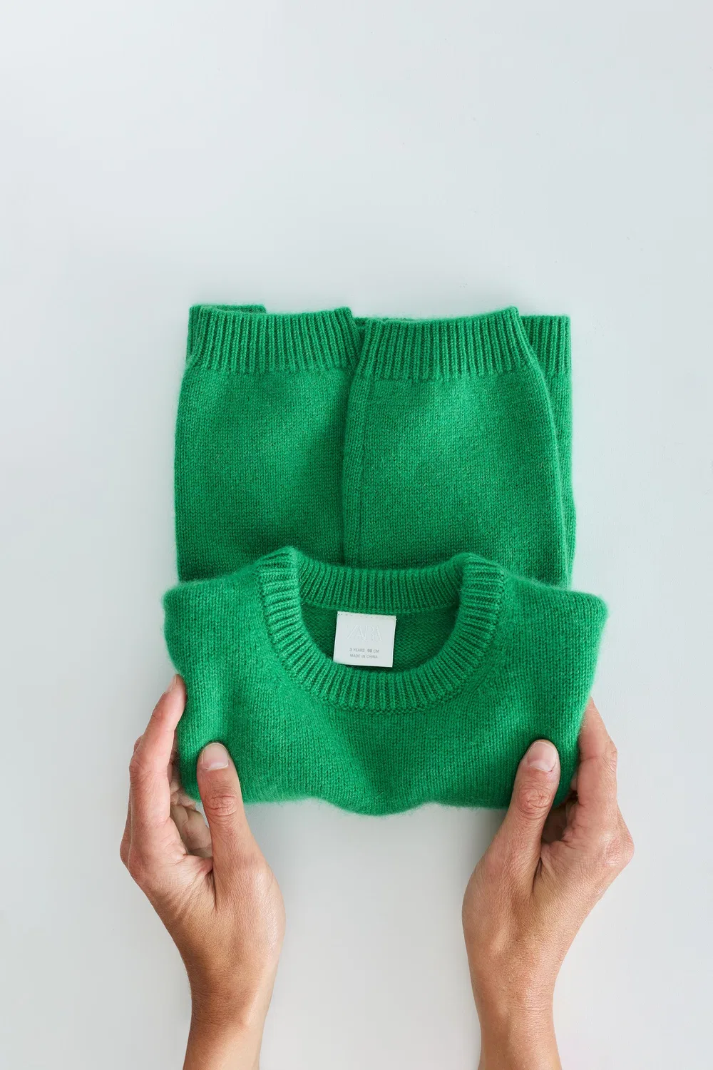ZARA TIMELESS - Свитер из 100% кашмира, Green — фото 4