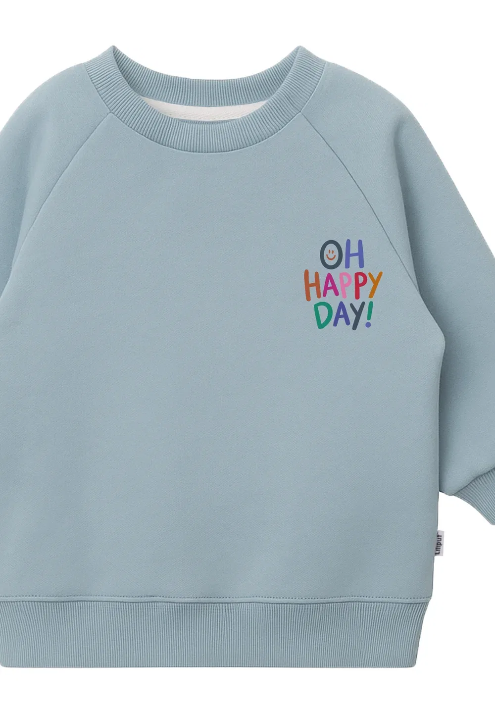 Толстовка "Oh Happy Day" унисекс - толстовка Liliput, Hellblau — фото 3
