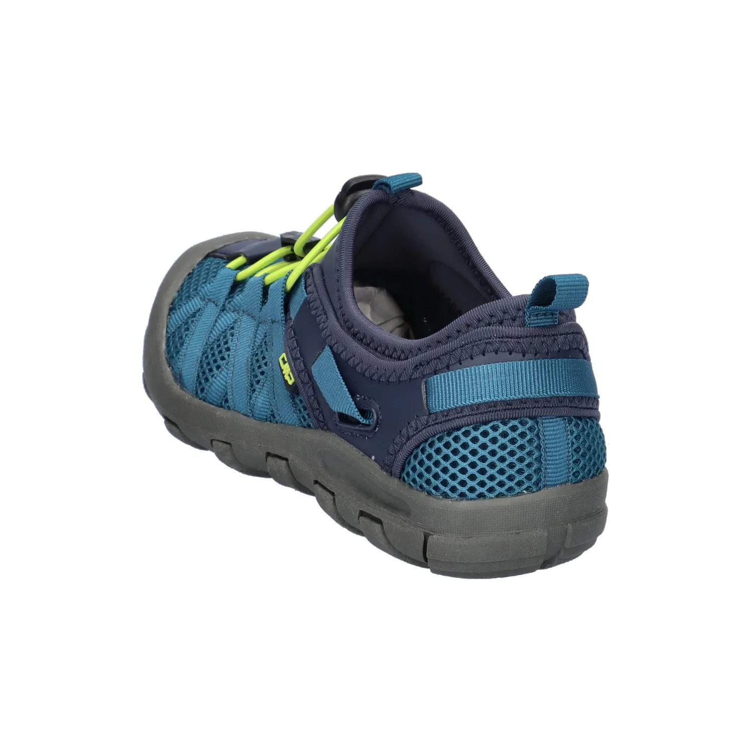 Детские закрытые сандалии Kids Rokky Sandal Cmp, Цвет: Dunkelblau / Gelb / Navyblau — фото 4