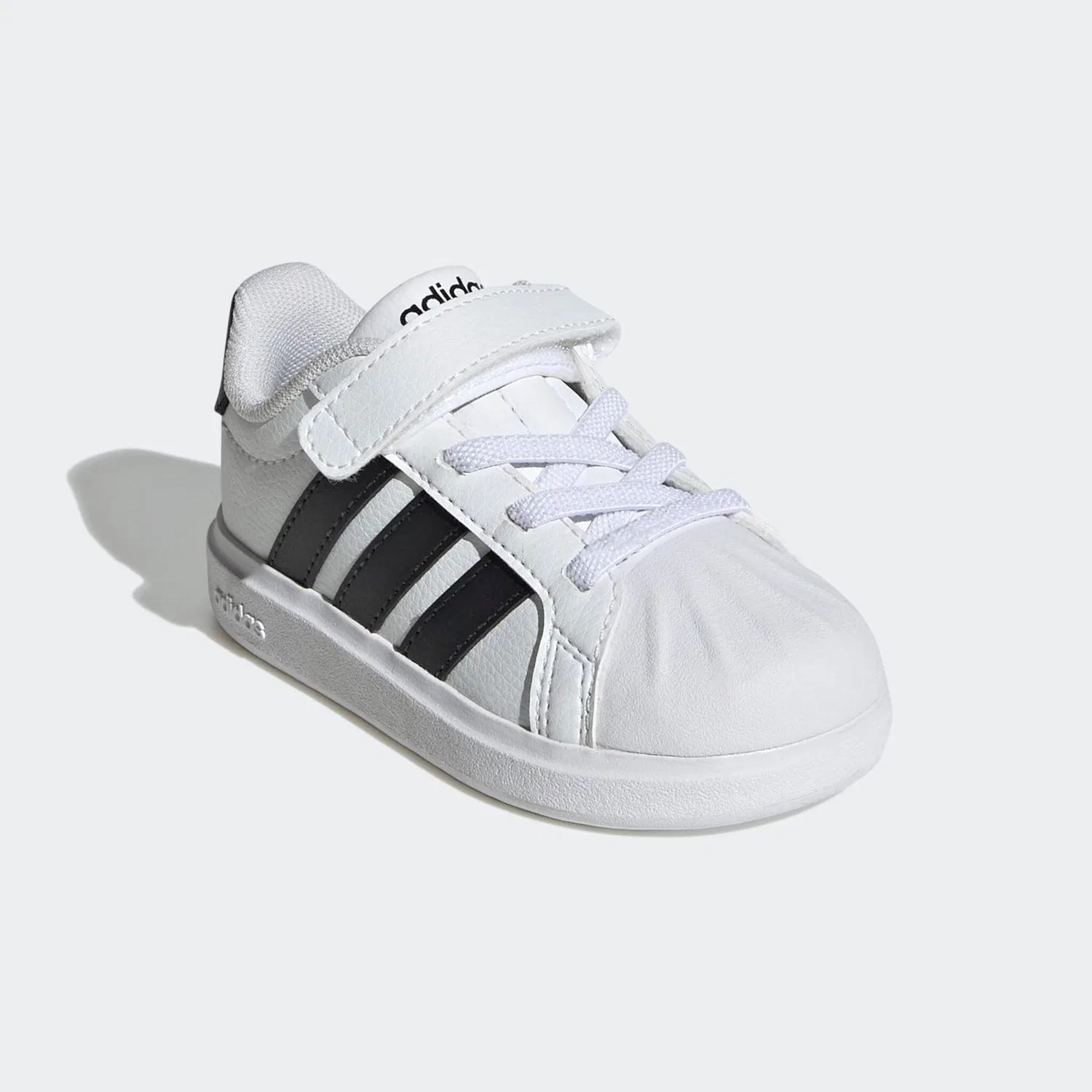 Детские кроссовки с мыском из резины Adidas Sportswear, Cloud White/Core Black