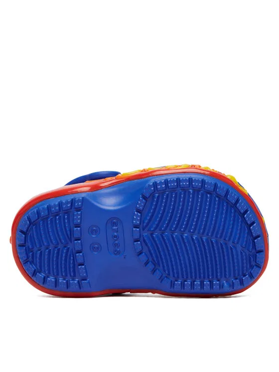 Шлепанцы Toddler Classic IAM Dragon Lights Clog Crocs, синий — фото 4