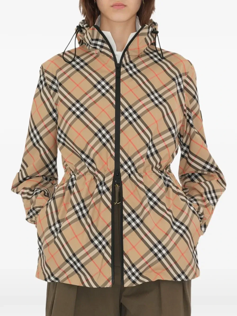 Легкая ветровка Burberry, бежевый