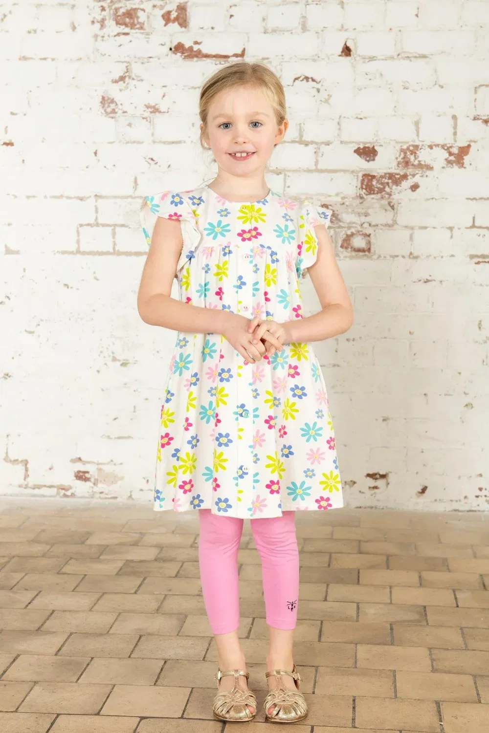 Детское платье из денима Lexie Lighthouse Clothing, Multi — фото 2
