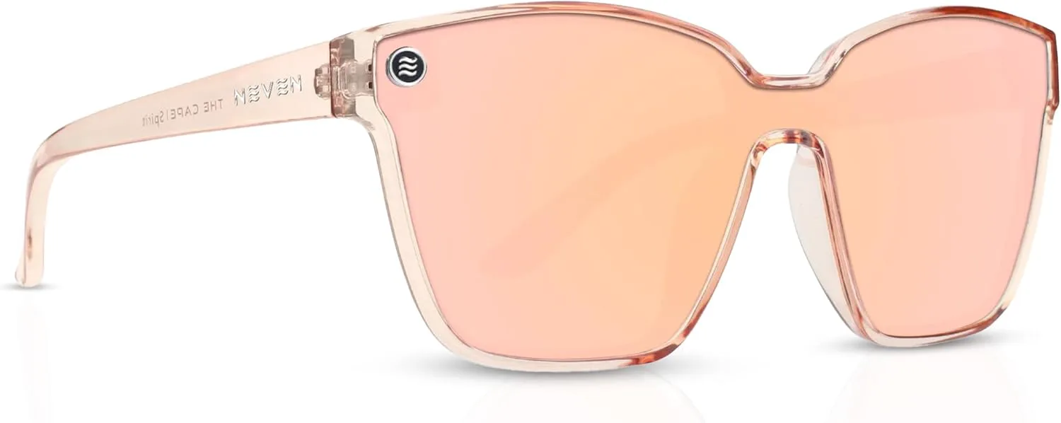 

Солнцезащитные очки NEVEN The Cape унисекс с поляризацией - Ностальгические очки «кошачий глаз» - Современный модный подарок для любителей космоса, Spirit