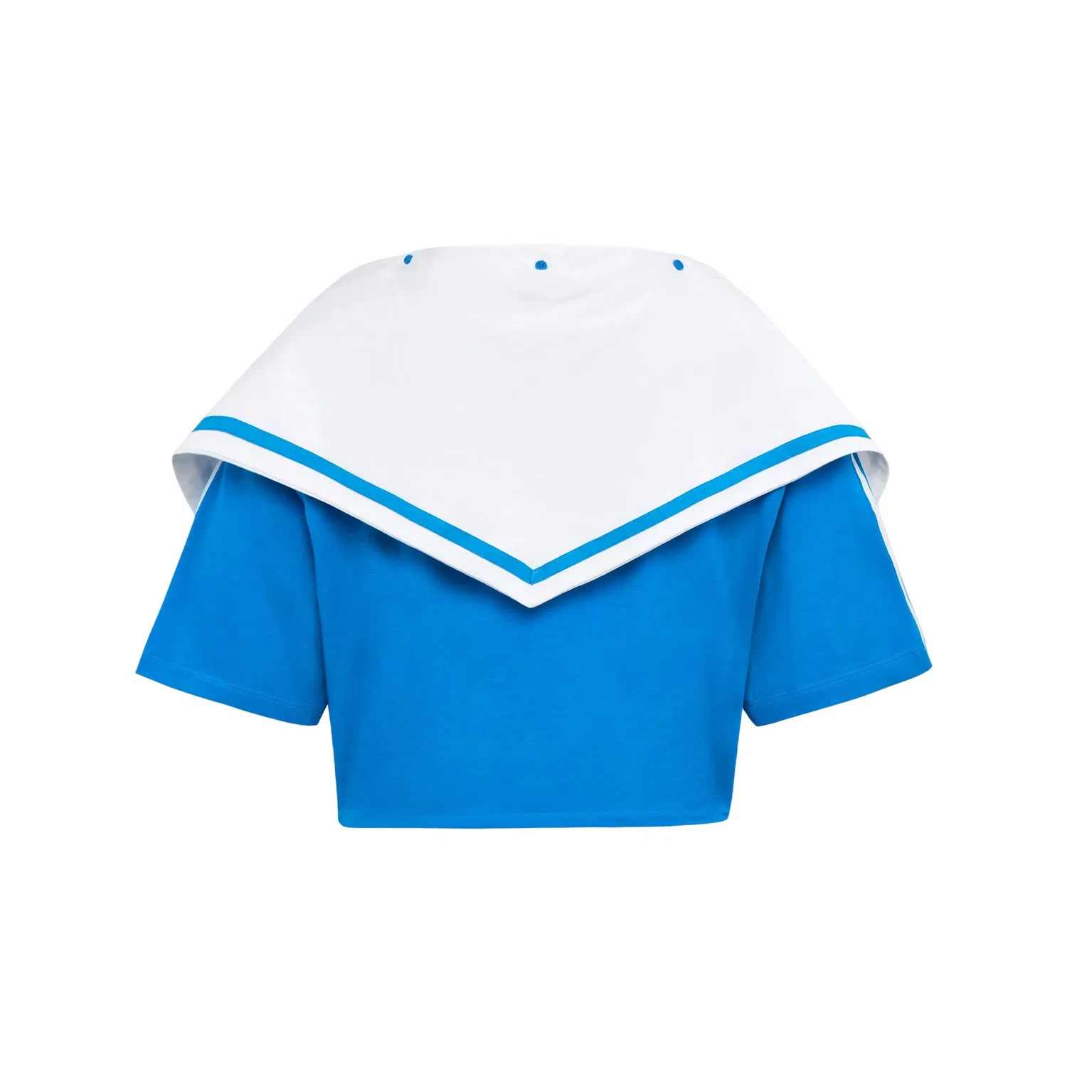 Женская футболка Dance Square Corner T-Sirt Asia Sizing 'Bright Blue' adidas, Bright Blue/White — фото 2