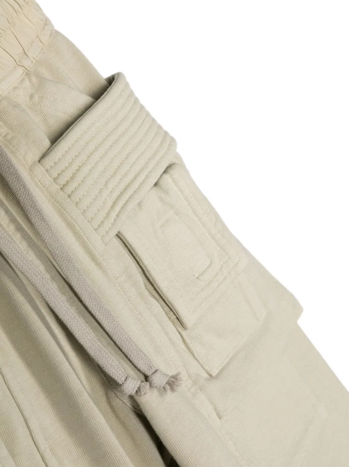 Шорты с эластичным поясом Rick Owens DRKSHDW, песочный бежевый — фото 2