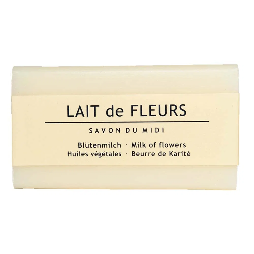 Мыло с маслом ши Lait de Fleurs, Savon du Midi, 100 г