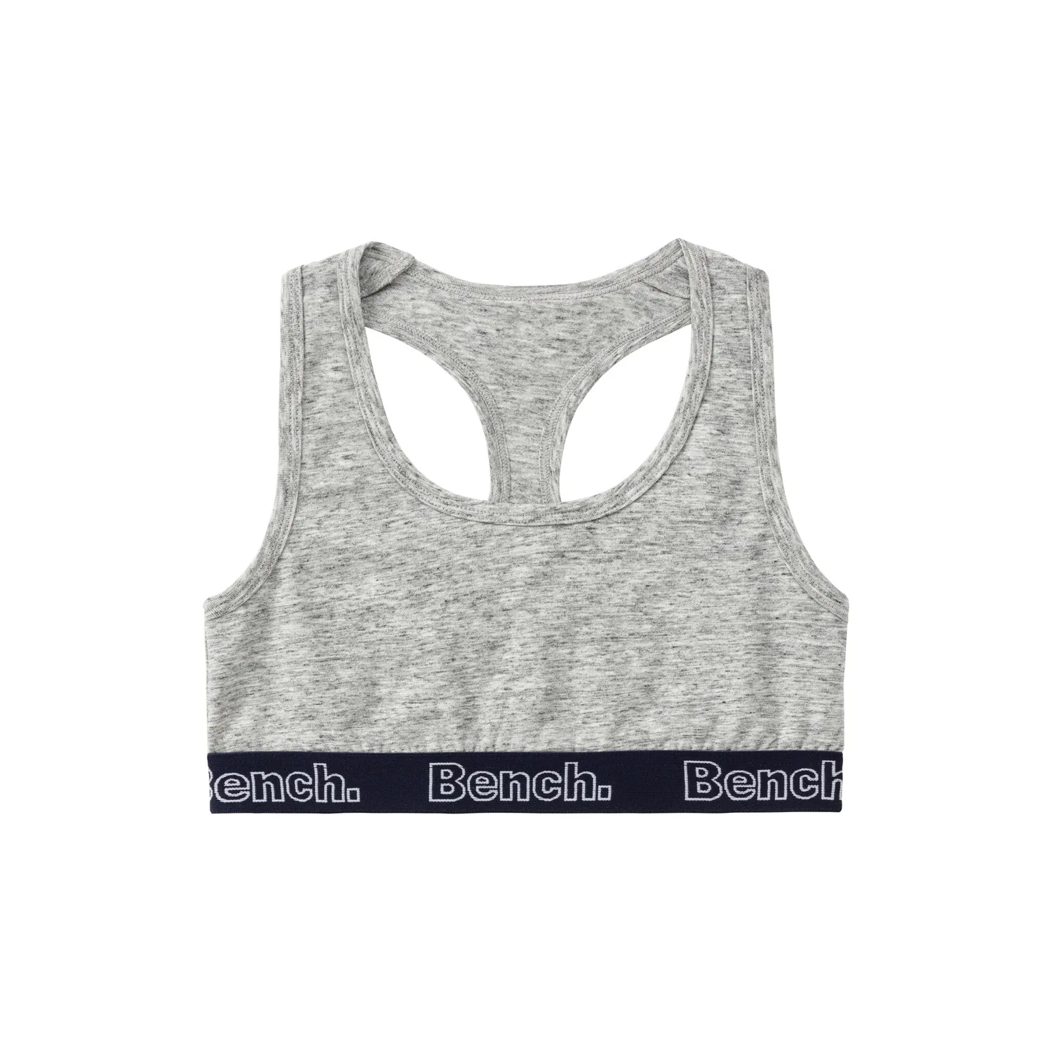 Детское бюстье в 3-х упаковке Bench, Rosa/Weiß/Grau-Meliert — фото 4