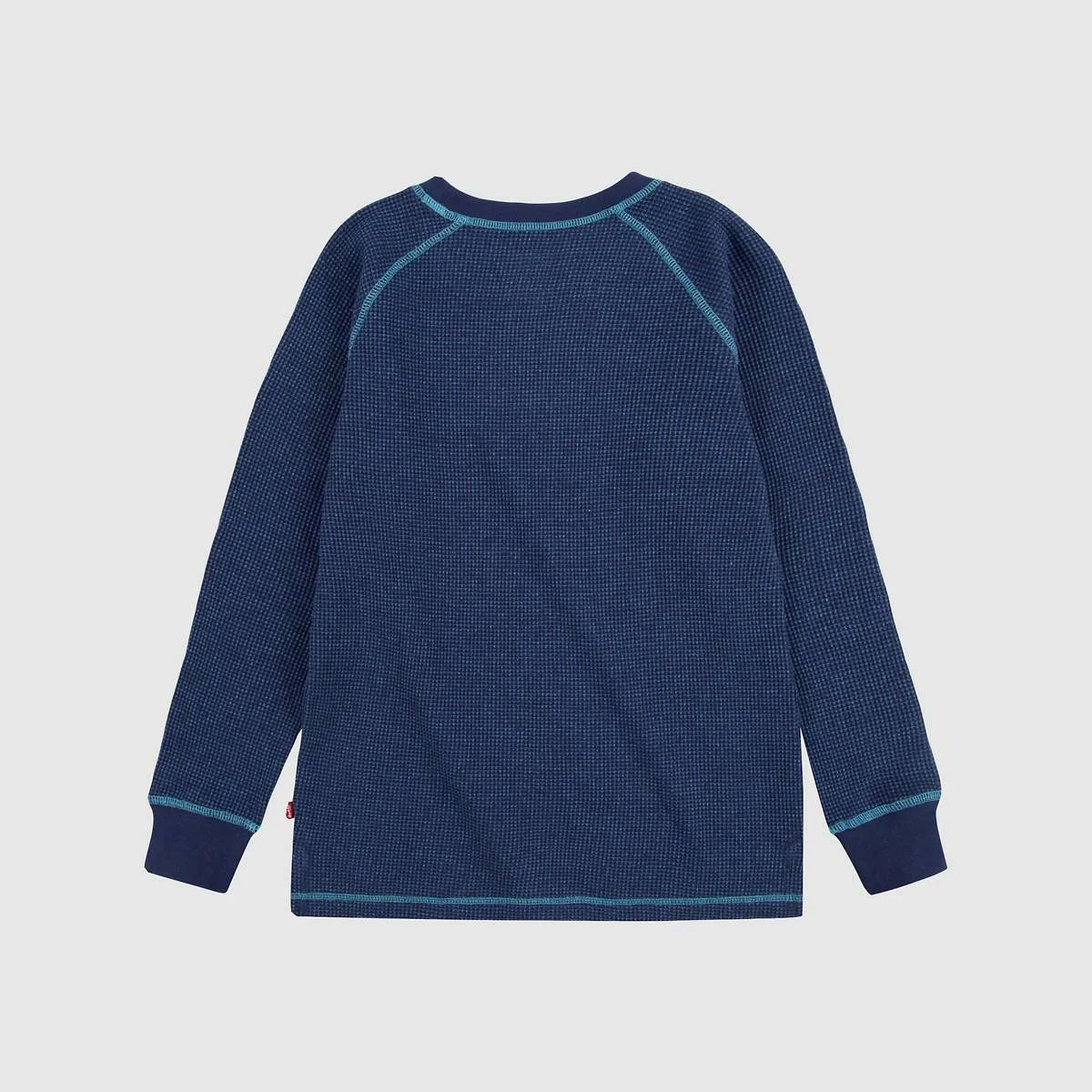 Терморубашка Levi's с длинным рукавом для мальчиков больших размеров (S-XL), Naval Academy - Blue — фото 2