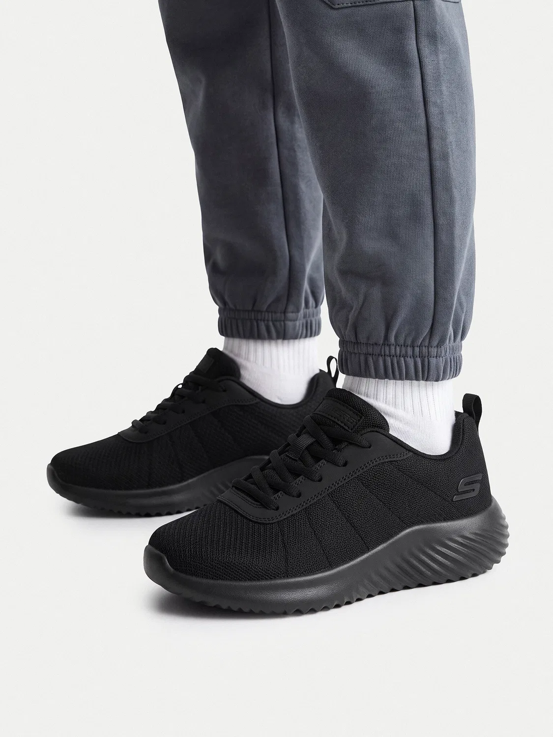 Кроссовки для мальчика C-Bounder Skechers, черный