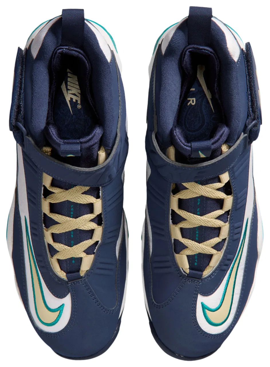 Детские кроссовки для мальчиков Nike Air Griffey Max 1, Navy/Team Gold — фото 4
