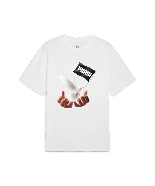 

Футболка с короткими рукавами, коллаборация PUMA x MAS TIEMPO, белая