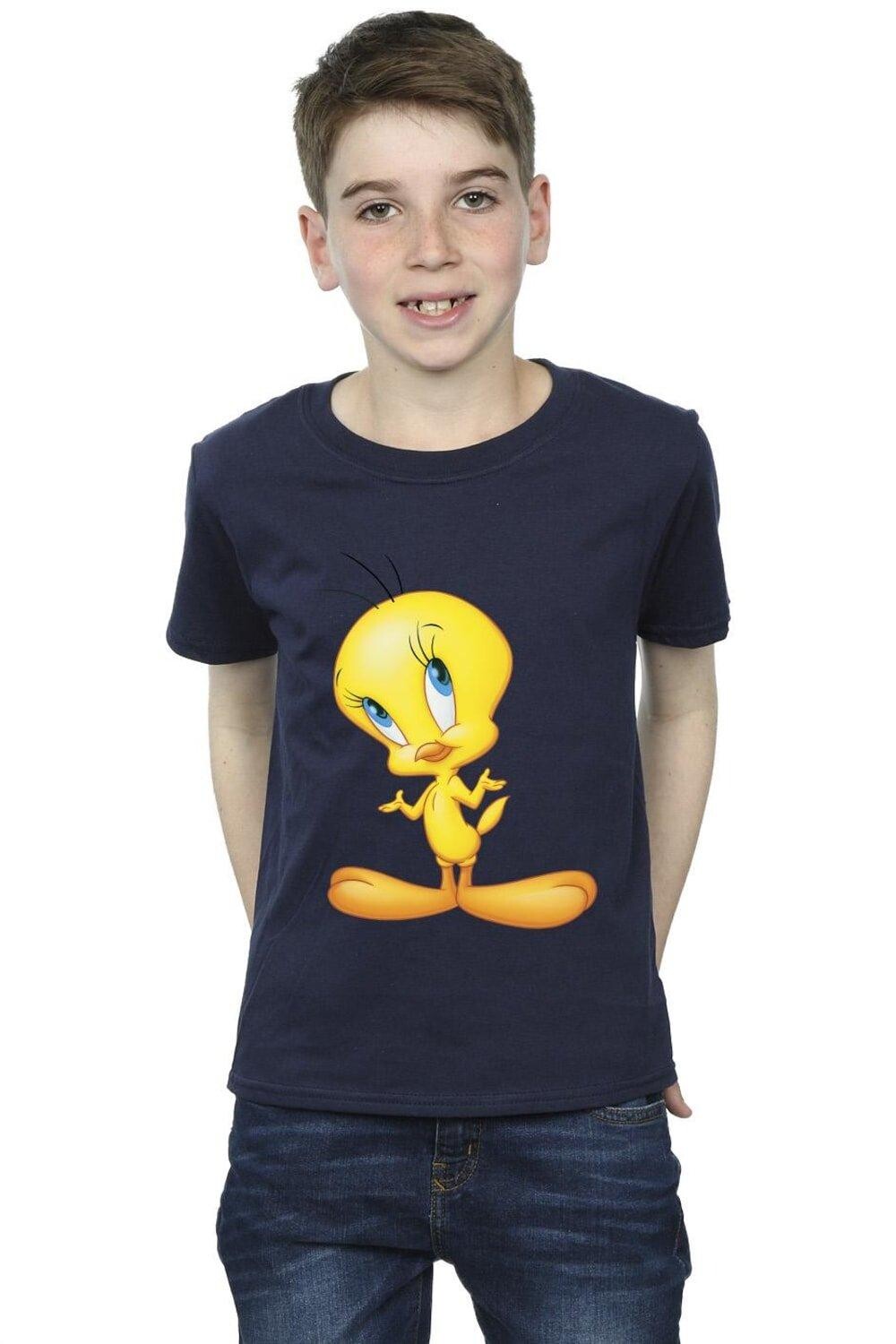 

Футболка Tweety Standing Looney Tunes, темно-синий