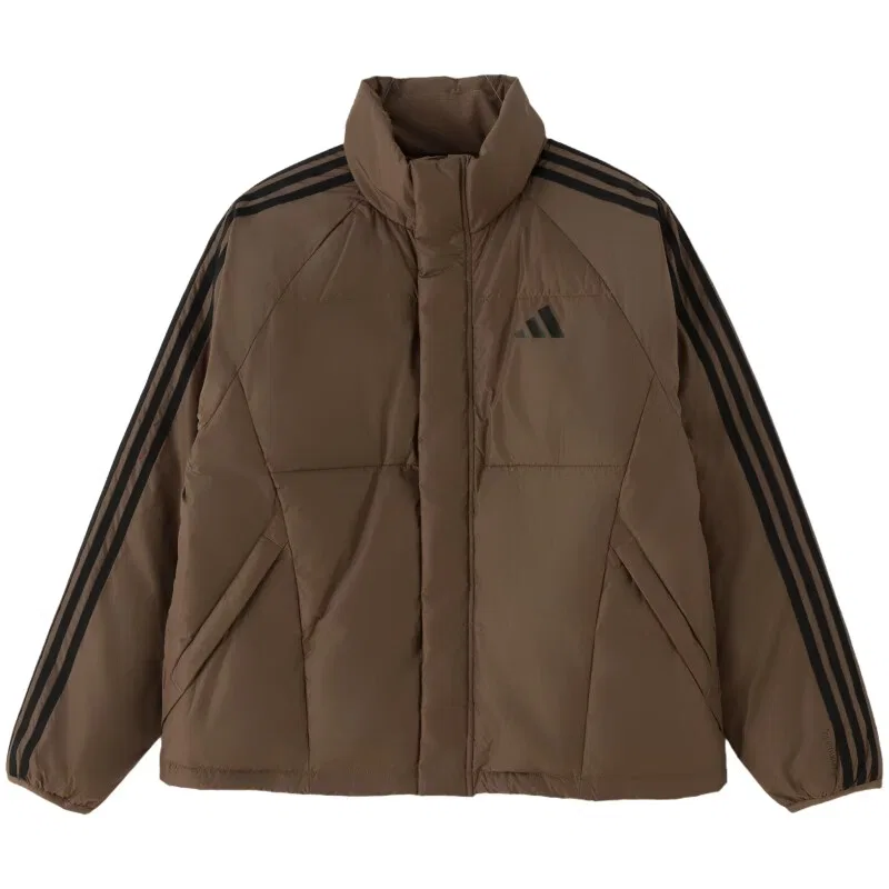 Мужское пальто из пуха с воротником-стойкой Adidas LE4991, Black