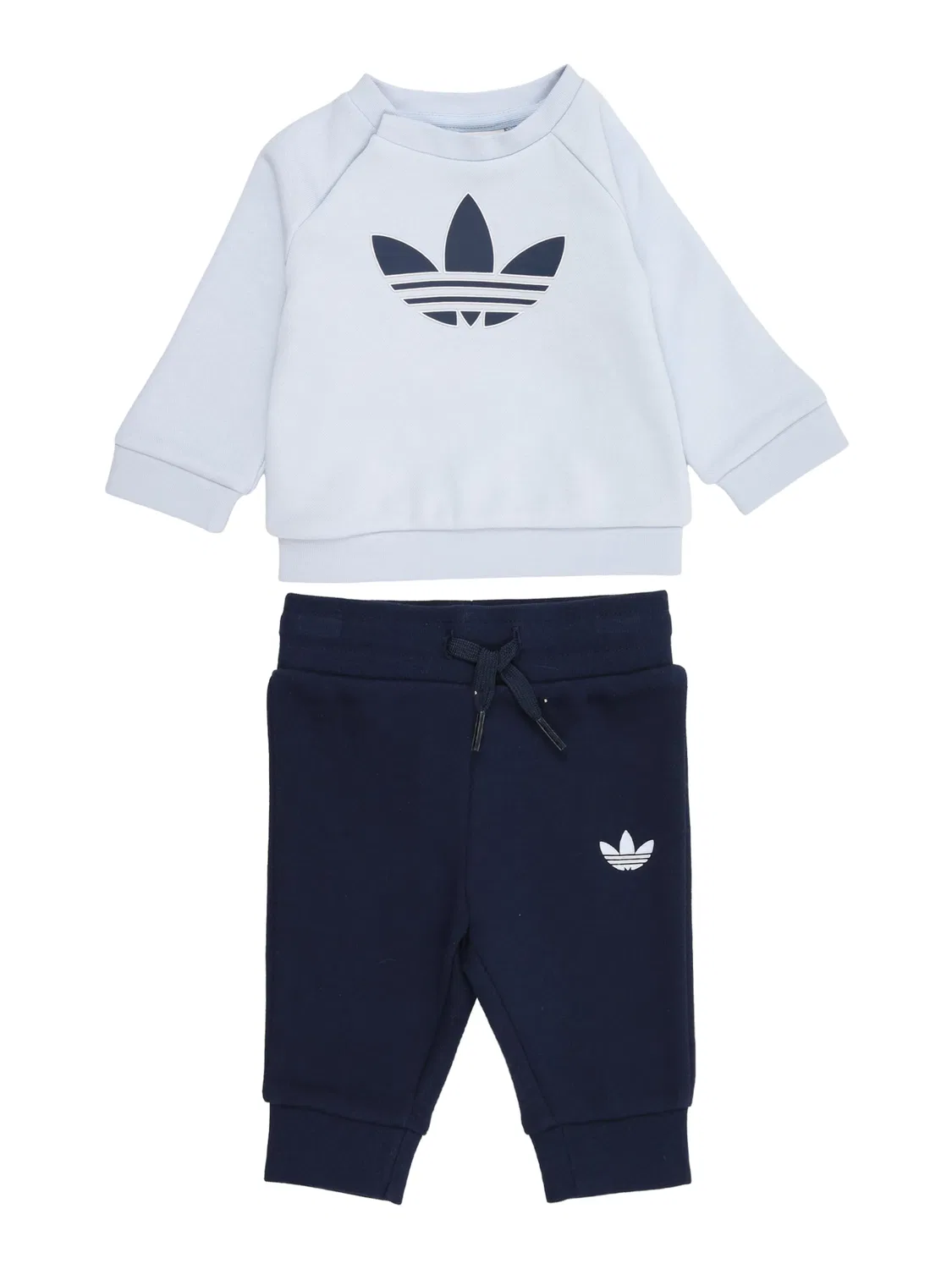 Спортивный костюм Adidas Originals темно-синего и светло-голубого цвета