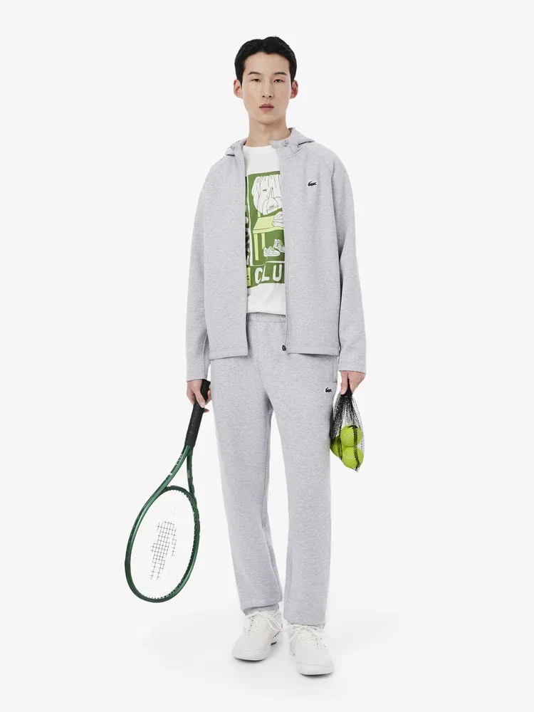 Тренировочные штаны LACOSTE XH0142-56G, Antique Silver — фото 4