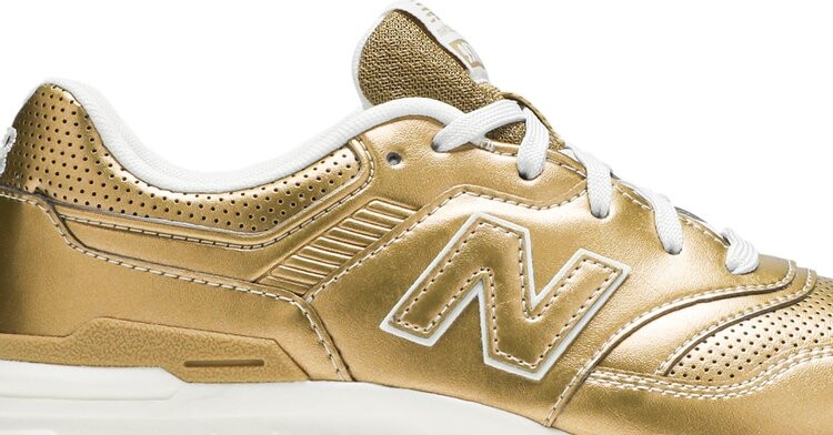 Кроссовки New Balance 997 Kids 'Classic Gold', золотой — фото 3