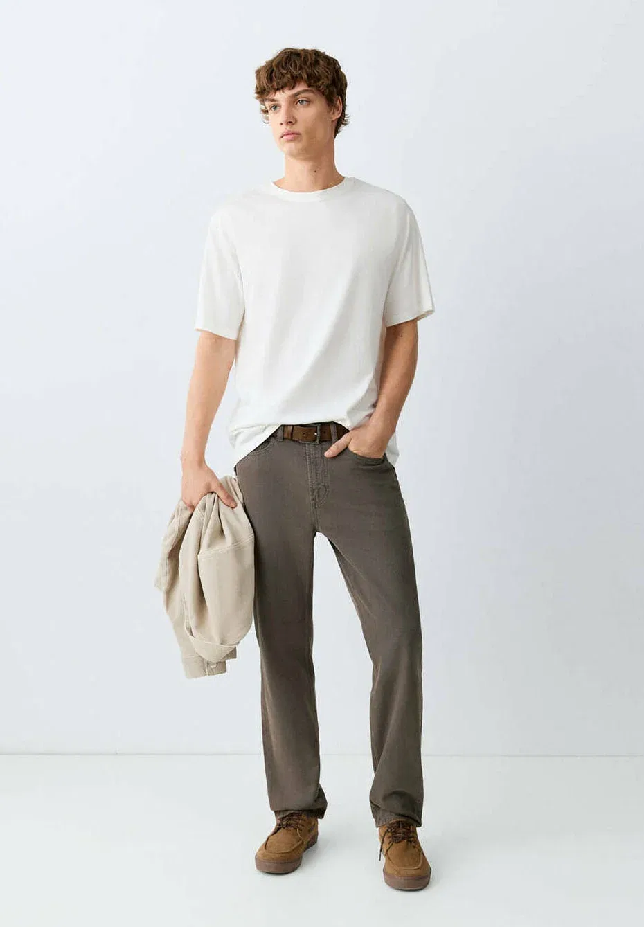 Подростковые джинсы свободного кроя Mango Kids, Bruin