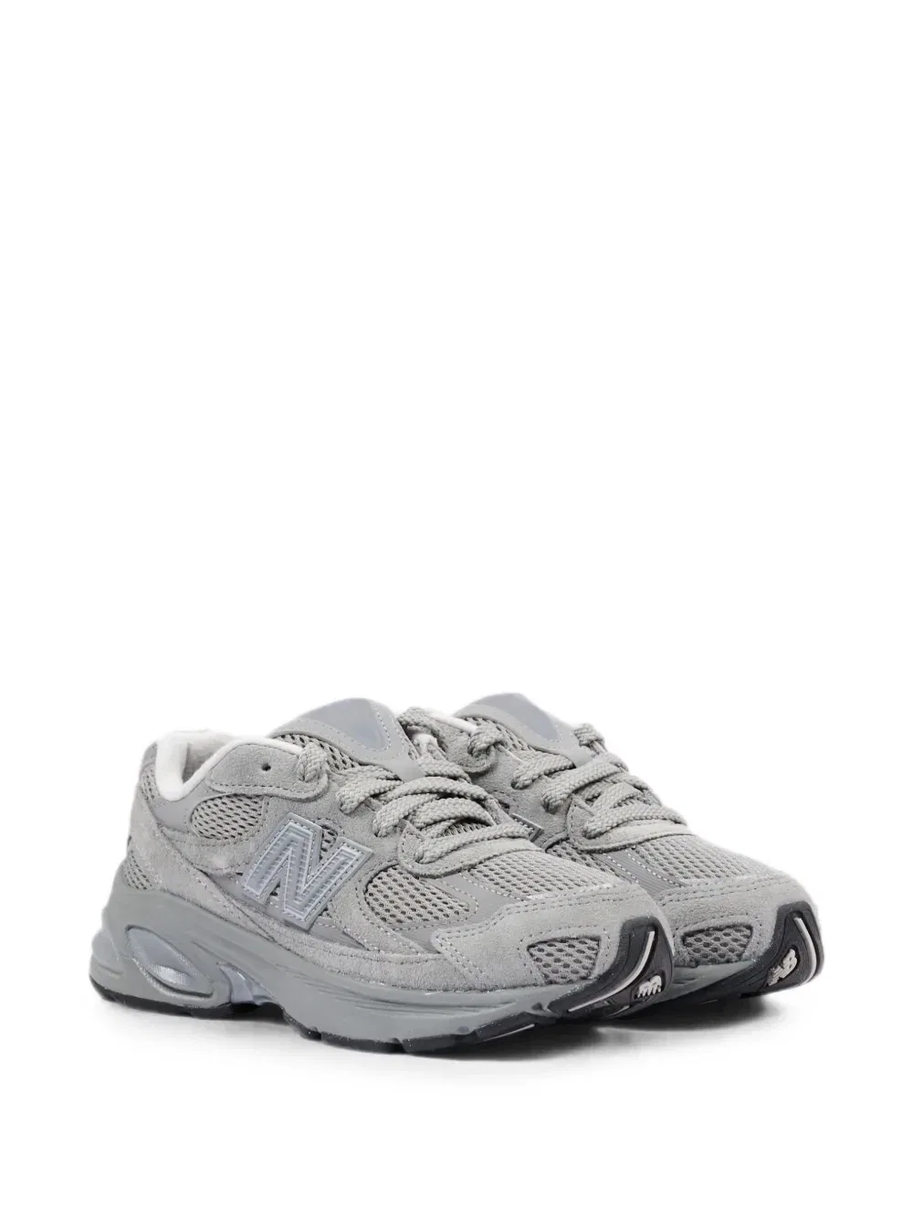 Кроссовки с сетчатыми вставками New Balance Kids, серый — фото 2