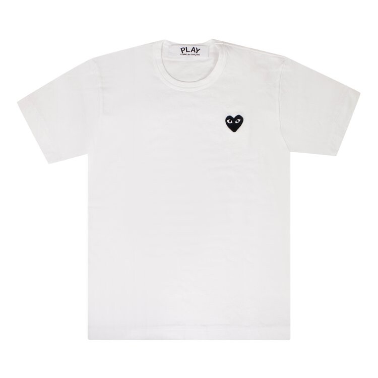 

Футболка Comme des Garçons PLAY Heart T-Shirt 'White', белый