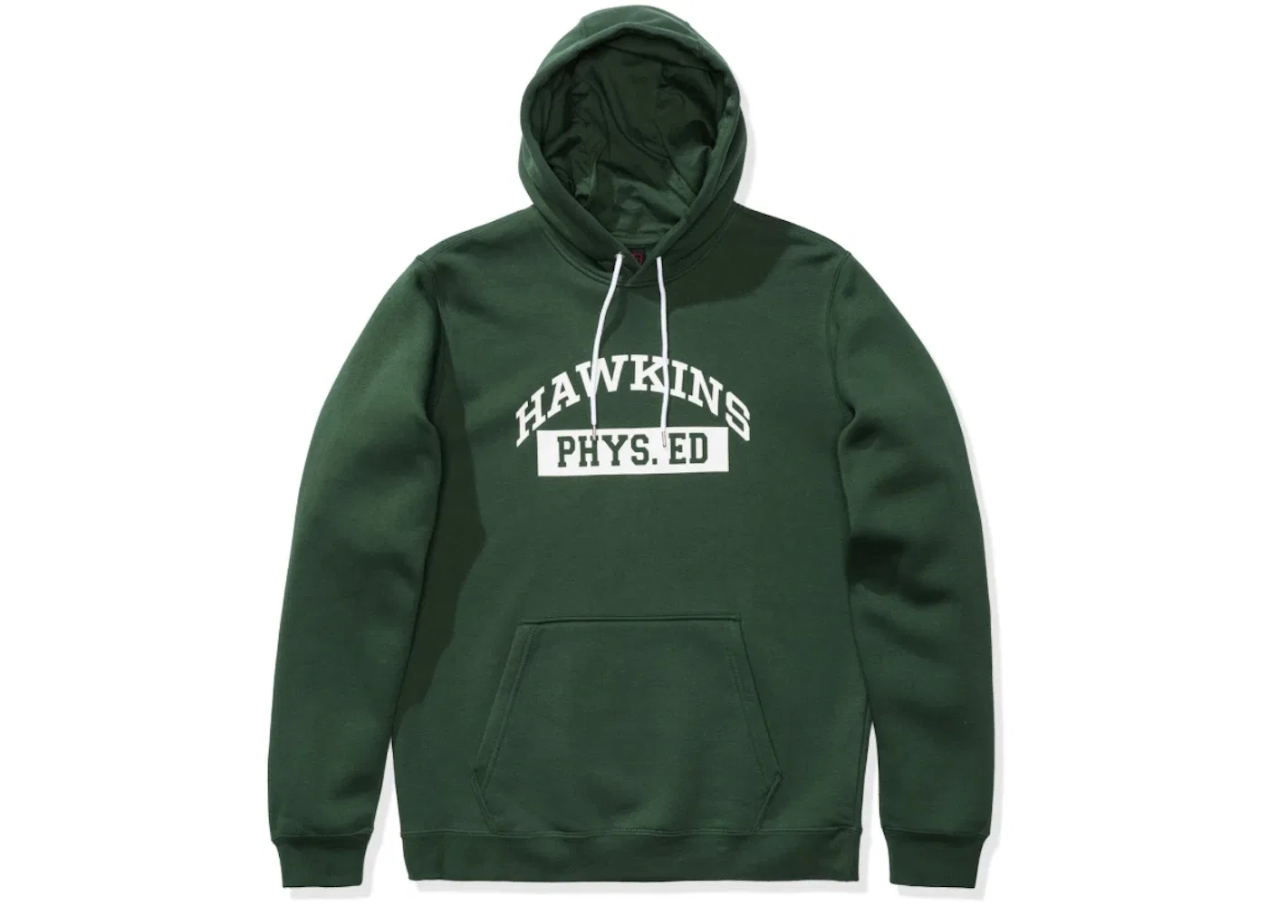 Мужская худи с принтом Nike x Stranger Things Hawkins High Hoodie Green