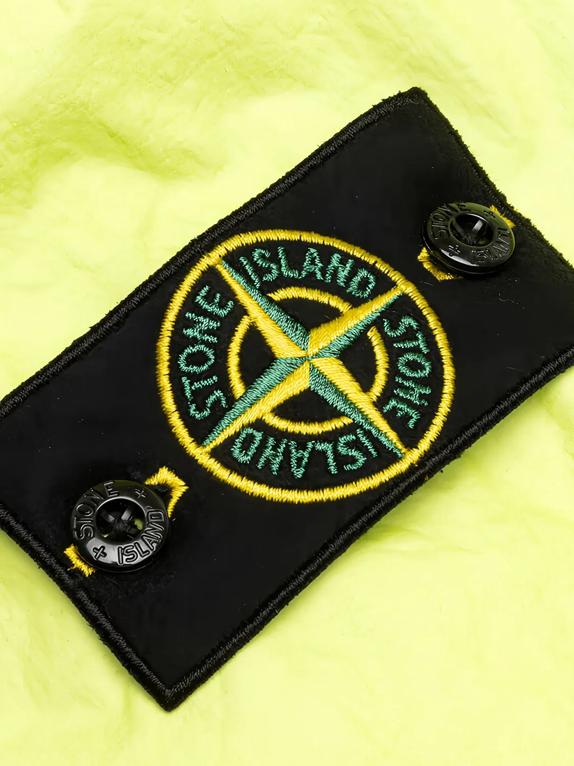 Stone Island Куртка с капюшоном 40223 - Лимонный — фото 2