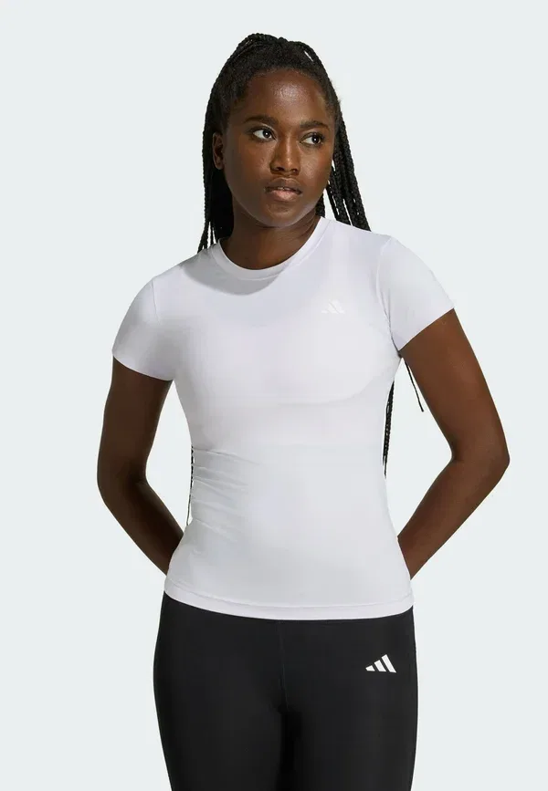 Облегающая футболка для тренировок Primelift Essentials - базовая футболка Adidas Performance, белый