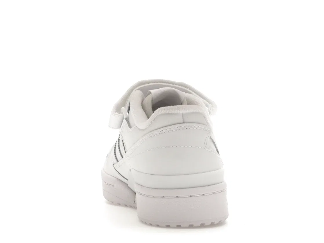 Детские кроссовки Lifestyle с низким верхом Adidas Forum Low, Cloud White — фото 4