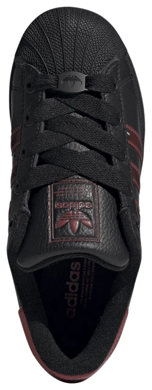 Кроссовки для мальчиков Superstar II Adidas, цвет Black/Team Victory Red/Black — фото 4