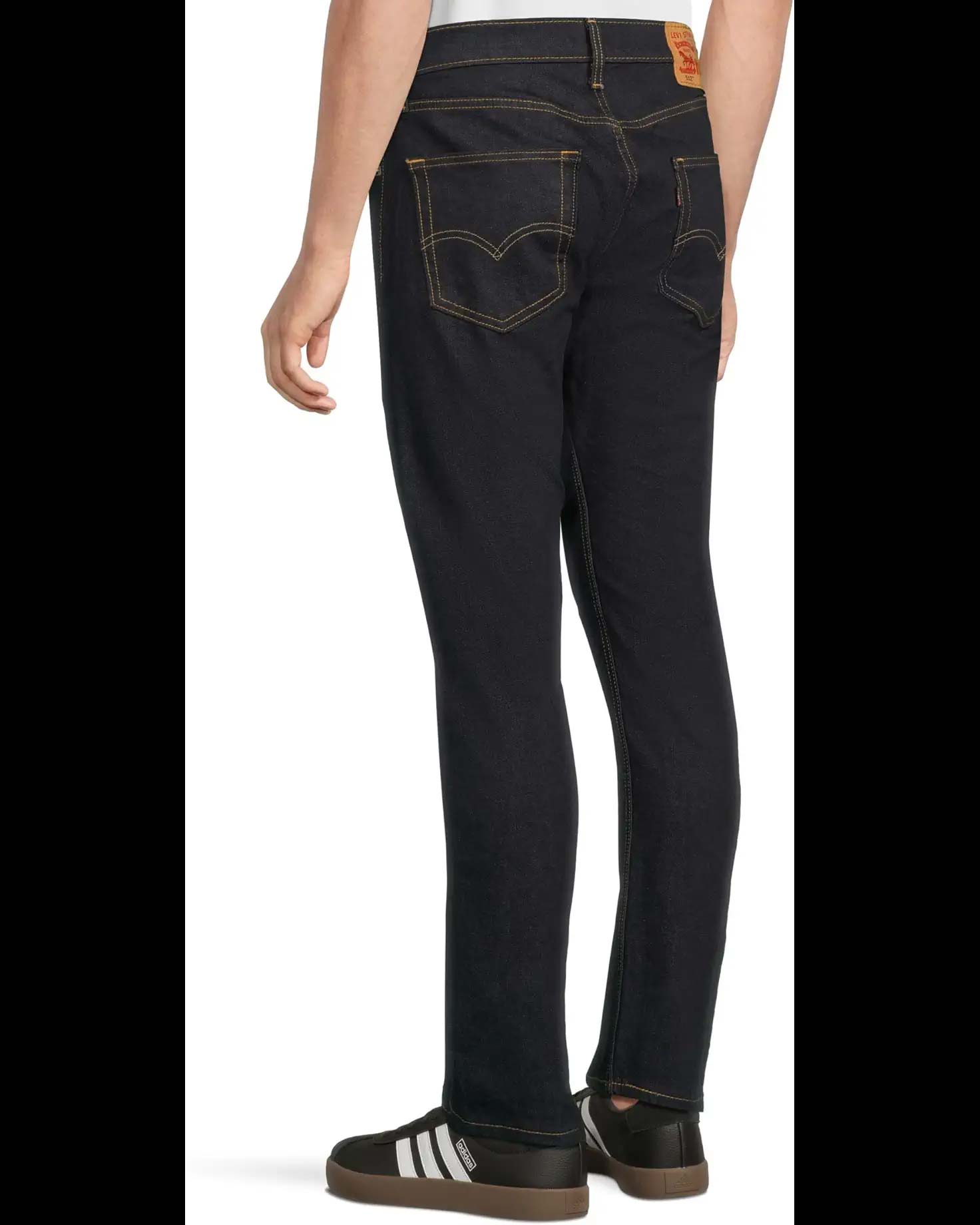 Джинсы Levi's 512 Slim Taper Fit, цвет Dark Hollow — фото 4