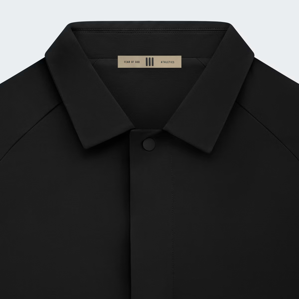 Пальто Adidas Fear of God Athletics, черный — фото 4