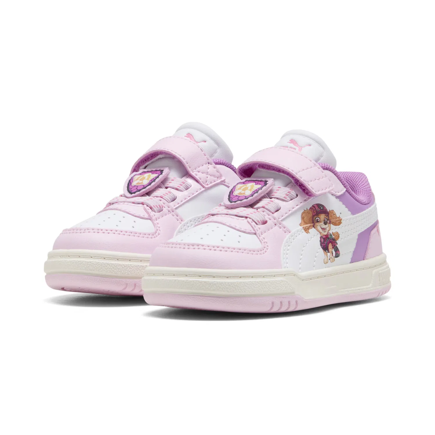 Кроссовки PUMA Puma x Paw Patrol Caven III пастельного розового цвета — фото 2