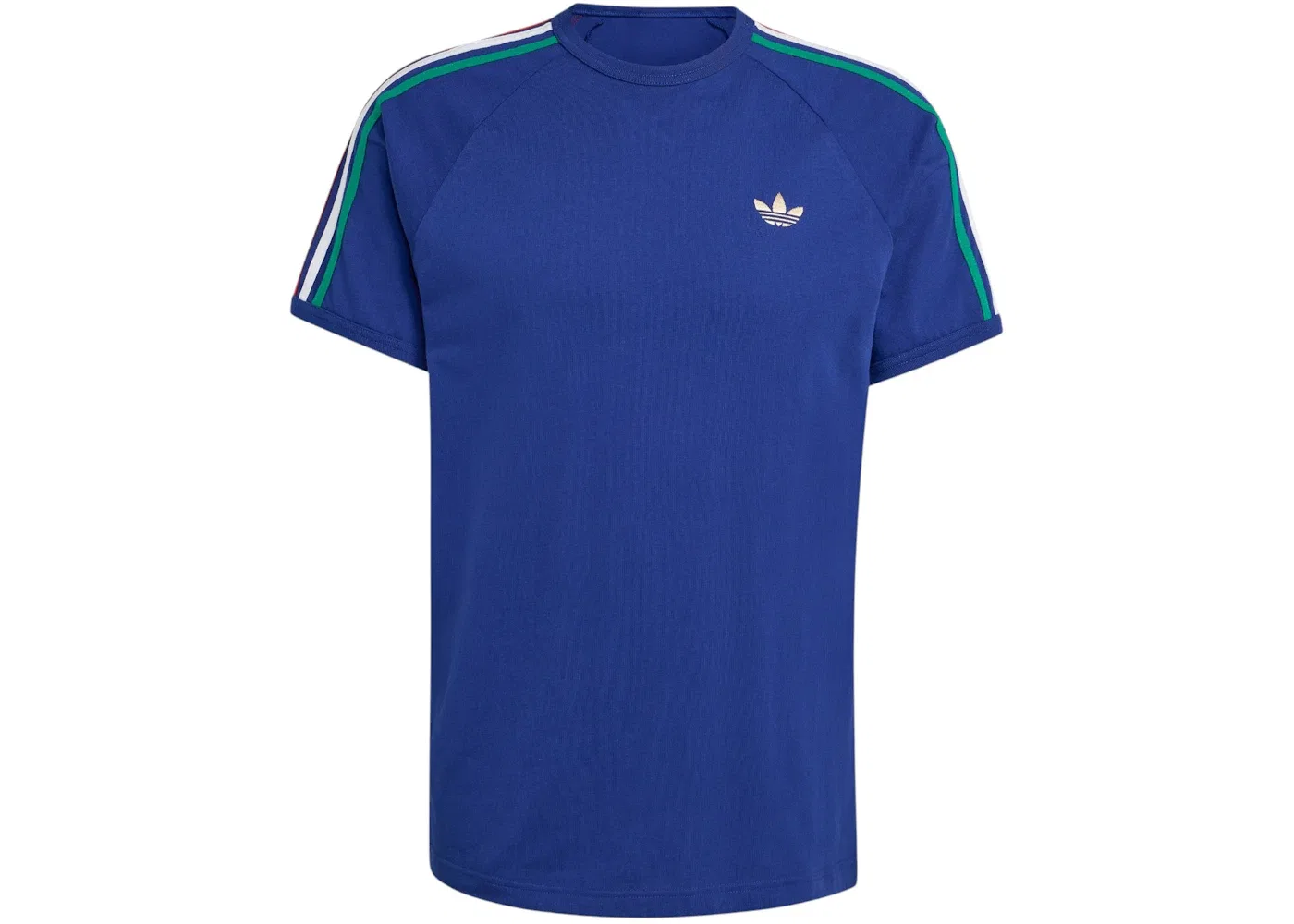 Мужская футболка с принтом T-Shirt Adidas, Victory Blue Bold Green White