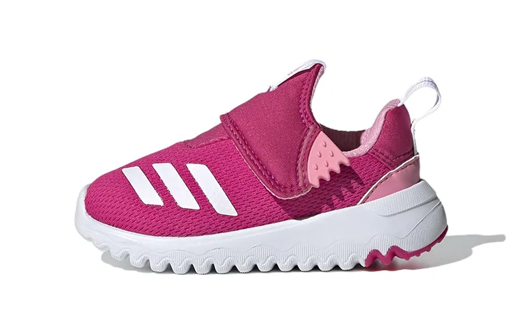 Детские кроссовки-слипоны с регулируемой застежкой-липучкой Toddler Pink Adidas