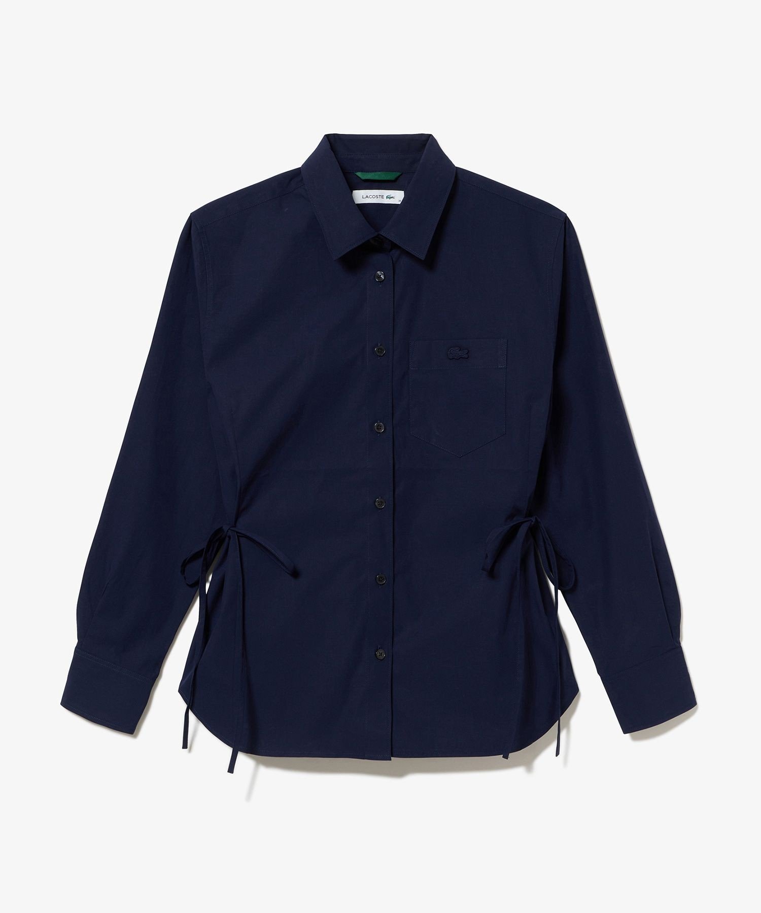 Рубашка LACOSTE с длинными рукавами Navy — фото 4