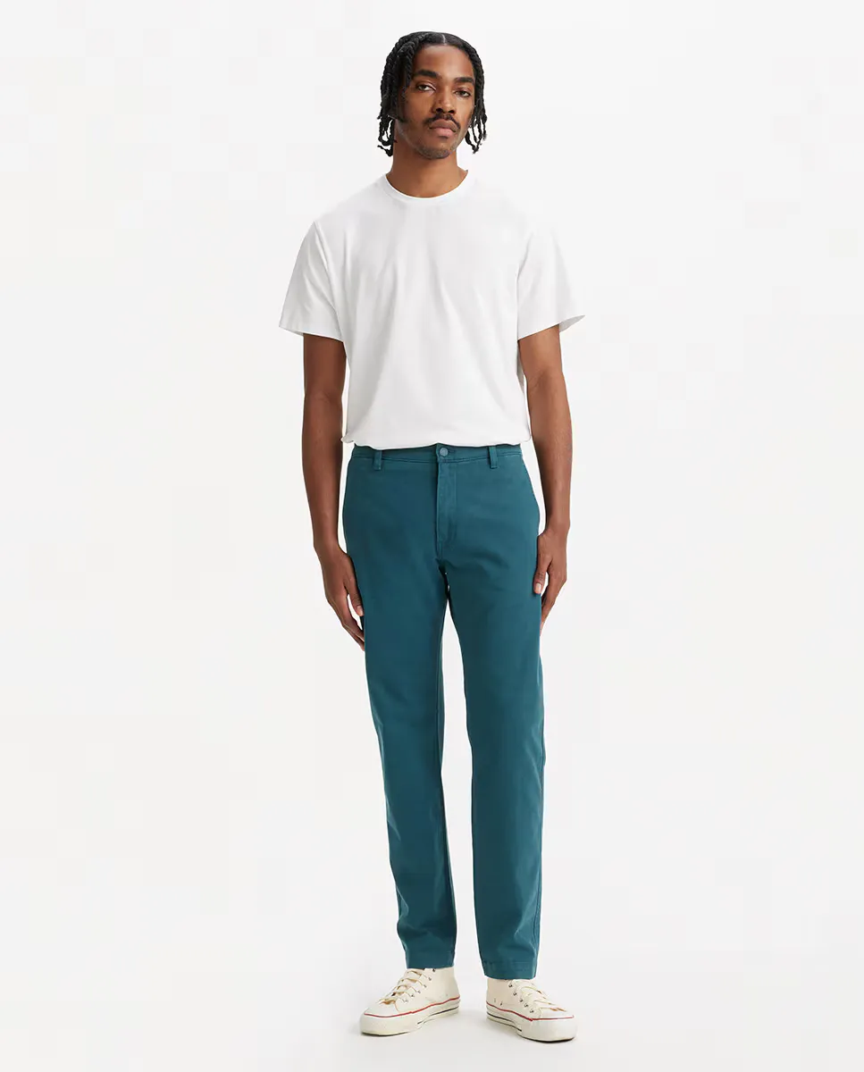 

Мужские однотонные брюки чинос стандарт XX Std Levi's, темно-синий
