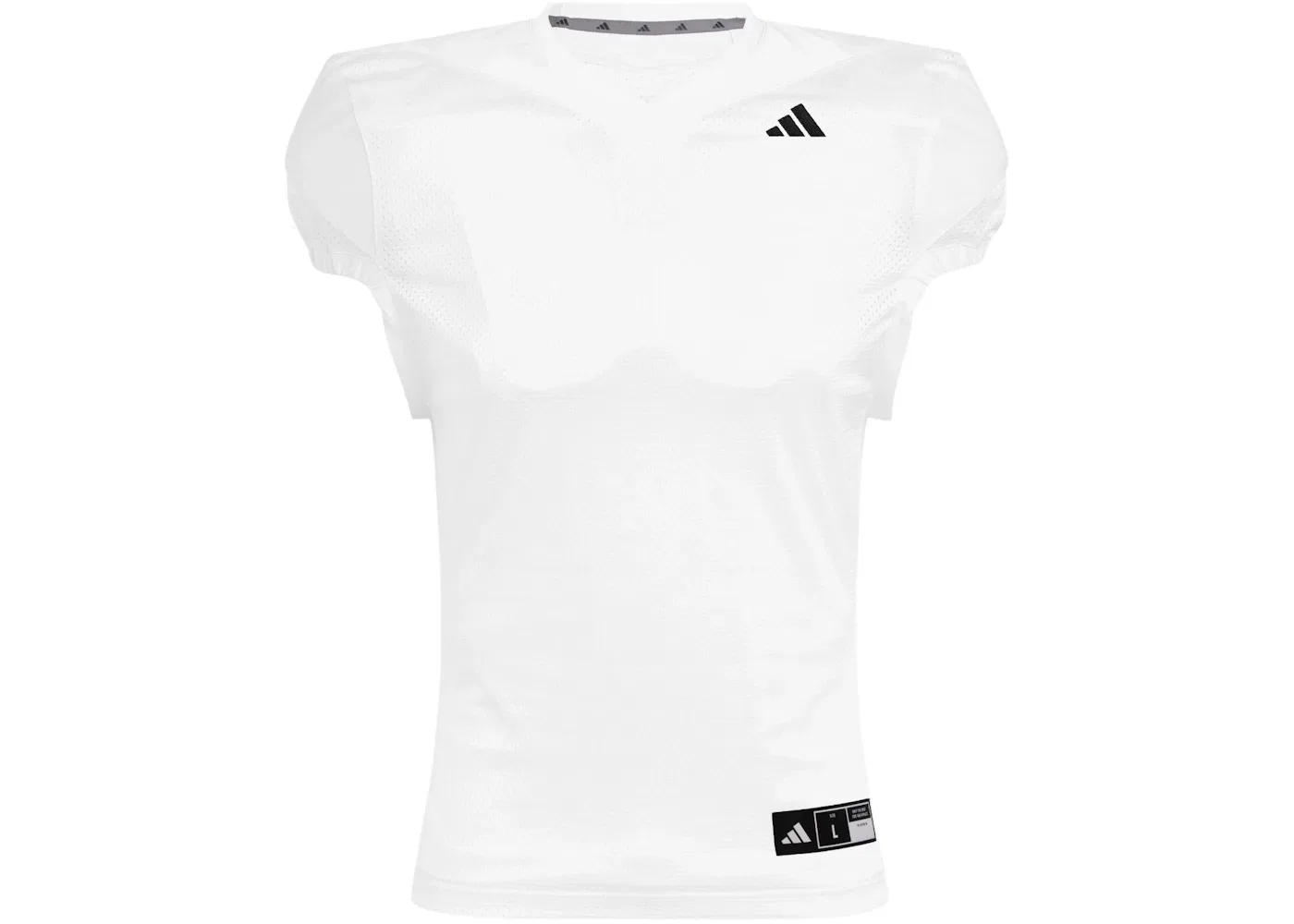 Мужская футбольная футболка с длинным рукавом Adidas, White