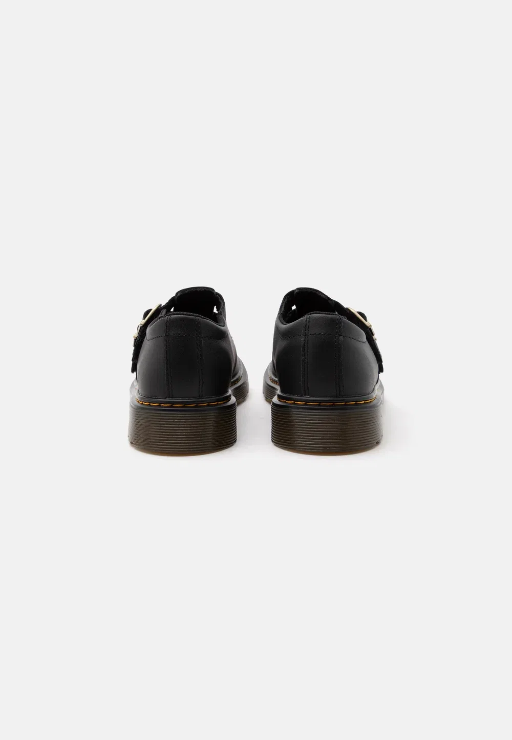 Туфли Dr. Martens 8065 унисекс без шнурков, с пряжкой, черные — фото 3