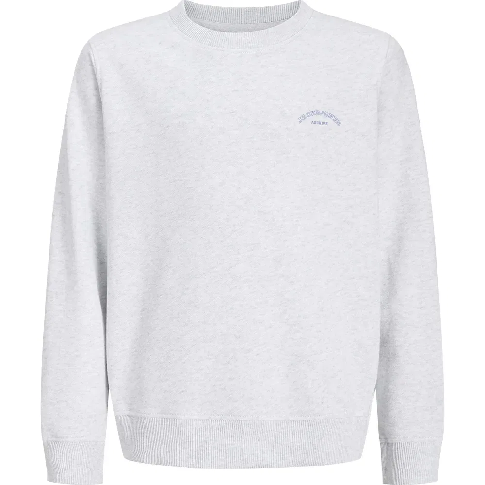Свитшот College Logo Jack & Jones, белый