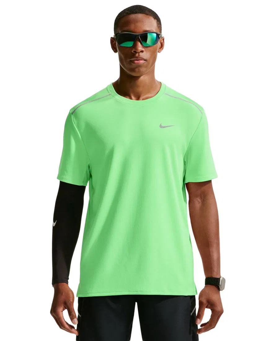 Беговая футболка Nike Miler Dri-FIT, Illusion Green/Reflective Silver